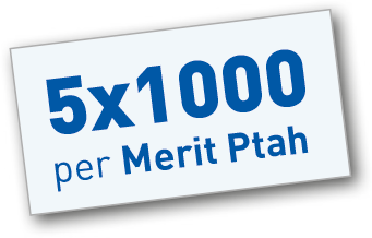 5x1000 per Merit Ptah